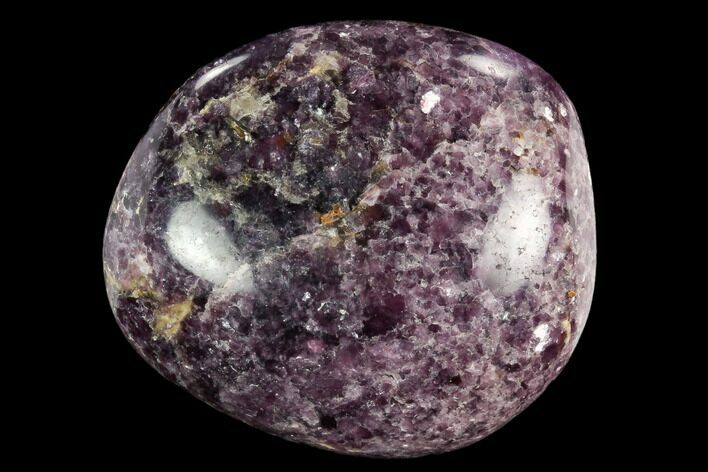 Sparkly, Purple Lepidolite Palm Stone - Madagascar #119253